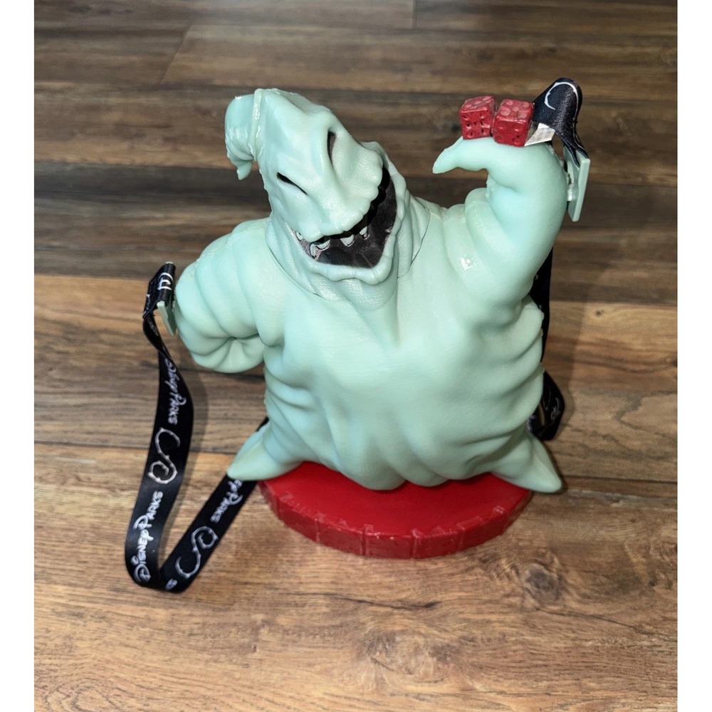 2017 Disney Parks Oogie Boogie Popcorn Bucket Nightmare Before Christmas (Read)